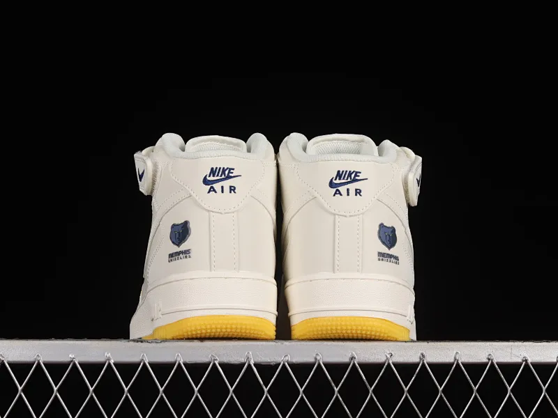 All categories Nk Air Force 1 Air Force series Nk Air Force 1 Mid Air Force mid-top Nk Air Force 1'07 Mid beige blue Memphis Grizzlies city limited Air Force 1 mid-top sports and leisure sneakers ML5369-215